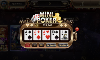 Mini Poker V8Club – Tìm hiểu tất tần tật về minigame